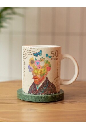 Doppelseitig bedruckte Tasse mit Van-Gogh-Motiv, besonderes Design – Tee- und Kaffeetasse als Geschenk vangoghhh002 - 2