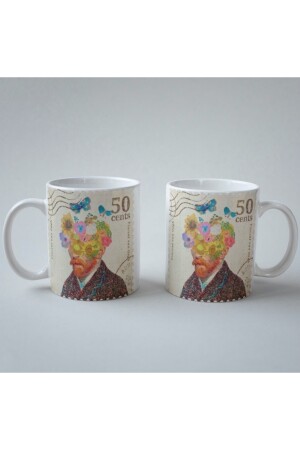 Doppelseitig bedruckte Tasse mit Van-Gogh-Motiv, besonderes Design – Tee- und Kaffeetasse als Geschenk vangoghhh002 - 6