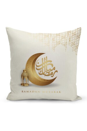 Doppelseitig gemusterter Kissenbezug mit Ramadan-Thema, 43 x 43 - 1