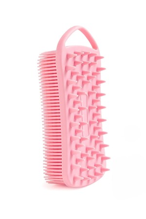 Doppelseitige Körper- und Haarpflegebürste aus Silikon, Shampoo-Kamm, der Haare und Körperhaut massiert TYC00496091179 - 2