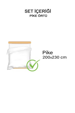 Doppelt bedruckter Pike aus 100 % Baumwolle – Rainbow v1 Cottonpikegrubu - 3