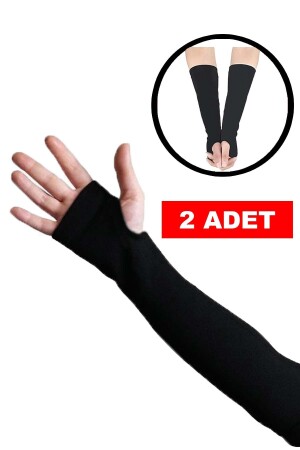 Doppelter Volleyball-Ärmel mit gefingertem Lycra-Ärmel, Sportler-Arm-Ärmel - 1