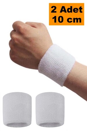 Doppeltes Handtuch-Armband Schweißband 10 cm Handtuch-Armband für Sportler - 1