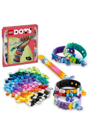 ® DOTS Bileklik Tasarımcısı Mega Paket 41807 - Yaratıcı Kendin Yap Bileklik Seti (388 Parça) - LEGO