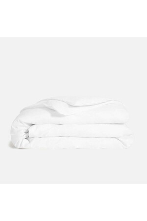 Double White Hotel Duvet Cover Set 57 Thread Akfil Fabric INTCIFTNEVRESIM - 4