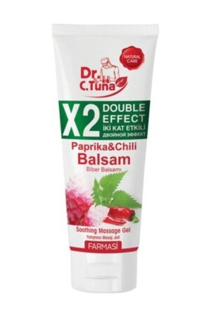 Dr. C. Tuna X2 Double Effect Paprika Chili Biber Balsamı Masaj Jeli 8690131110512 - 1