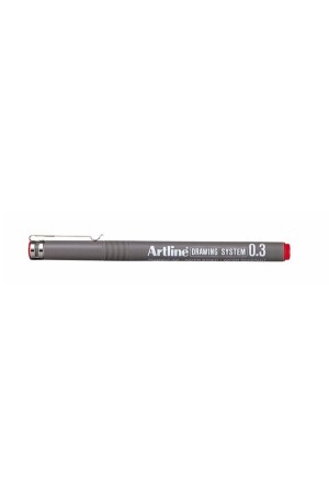 Drawing System Teknik Çizim Kalemi 0.3 Mm Kırmızı - 1