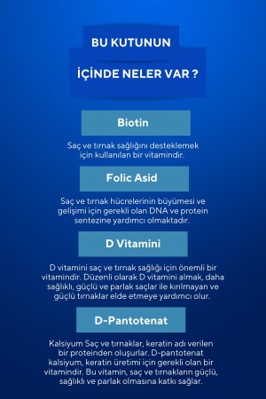 Dreifacher Magnesiumkomplex – Kollagen Typ 1 – 3 – Hautvitamin – Haar- und Nagelvitamin - 3