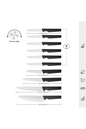 DR.Inox Bundle 10-teiliges Messerset - 8