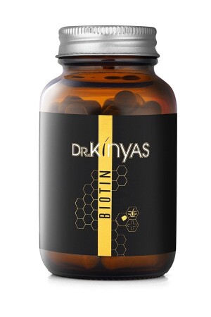 DR.Kinyas Biotin Haarvitamin 60 Tabletten Zink Folsäure Haarvitamin - 1