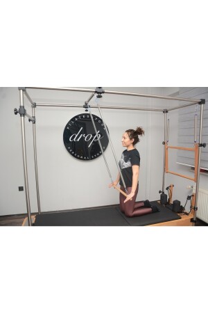 Drop Reformer Pilates Roll Down Bar Back Bar Dropbar - 6