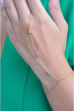 منز-إيفيل عين الحديد الحجري شاهماران الذهبية لون DRSX1235 - Sacce Scarves&Accessories