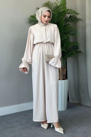 Dubai-Jumpsuit Beige - 1