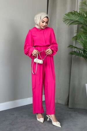 Dubai Jumpsuit Fuchsia - 1