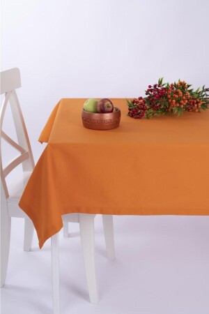 Duck Kumaş Masa Örtüsü Leke Tutmaz Turuncu Seçenekli Ilan - Altinpamuk