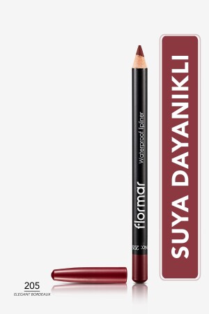 Dudak Kalemi - Waterproof Lipliner 205 Elegant Bordeaux 8690604111053 - 1