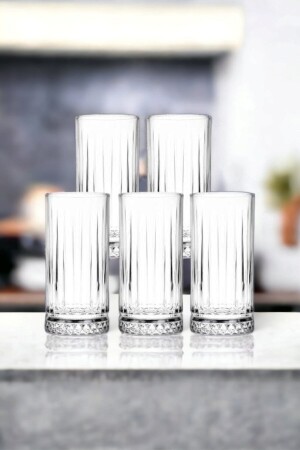 Dumans Oslo Transparentes 6-teiliges Softdrinkglas 33664552772 - 5