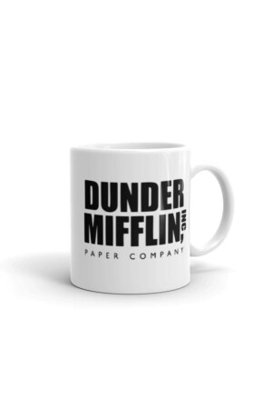 Dunder Mifflin- World's Best Boss- The Office Tv Show Kupa Bardak - 1