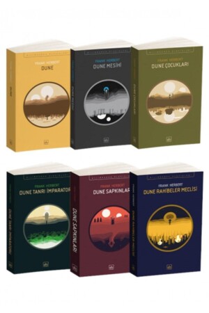 Dune Serisi 6 Kitap Set - Dune Mesihi - Dune Çocukları - Tanrı Imparatoru - Sapkınları - 2