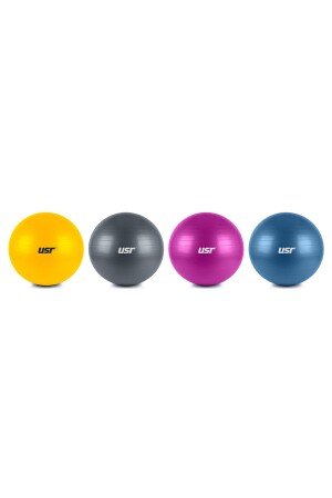 Dunkelblauer Pilatesball 65 cm - 4