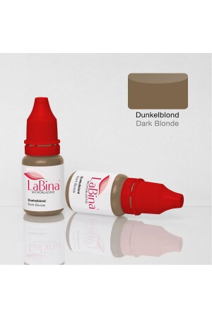 Dunkelblond - Dunkelblond Microblading Permanent Make-up Pigmentierung Augenbrauenfarbe 10 ml - 2