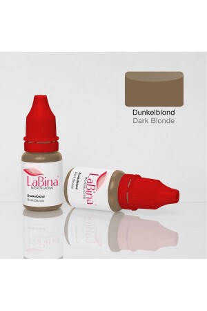 Dunkelblond - Koyu Sarışın Microblading Kalıcı Makyaj Pigmentasyon Kaş Boyası 10 ml - 1