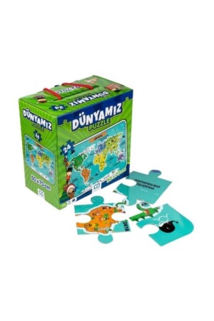 Dünyamız ve Gezegenler Yer Puzzle Seti CA.3429012 - 6