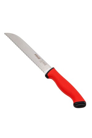 Duo Brotmesser Pro gezahnt – Rot – 17,5 cm EVİDEA12862 - 5