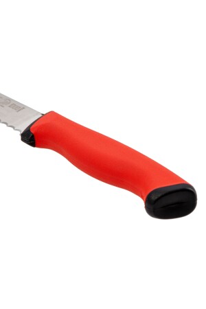 Duo Brotmesser Pro gezahnt – Rot – 17,5 cm EVİDEA12862 - 8