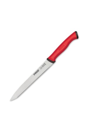 Duo Gemüsemesser gezahnt spitz 13,5 cm roter Griff 34049 - 4