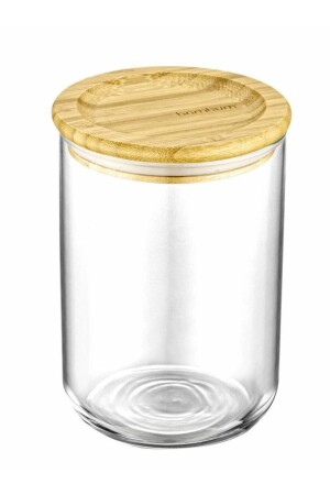 Duo - Vorratsbehälter aus Glas, mittelgroß, 900 ml, atbyhome-B4710 - 2