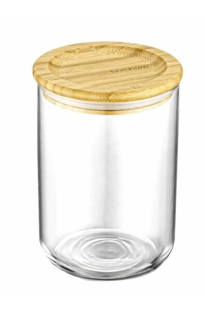 Duo - Vorratsbehälter aus Glas, mittelgroß, 900 ml, atbyhome-B4710 - 1