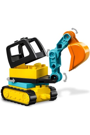 ® DUPLO® Bau-LKW und Raupenbagger 10931 – Spielzeugbauset für Kinder (20 Teile) RS-L-10931 - 5