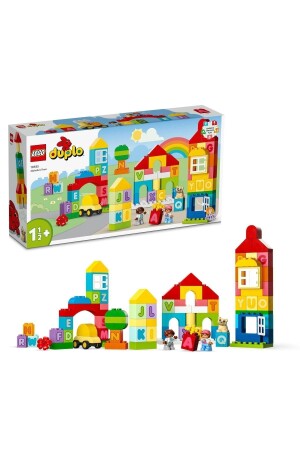 ® DUPLO® Classic Alfabe Kasabası 10935 - Okul Öncesi için Eğitici Oyuncak Yapım Seti (87 Parça) - 1