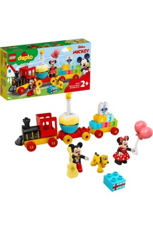 DUPLO® Disney Mickey und Minnie Geburtstagszug 10941 Lernbauset (22 Teile) U334091 - 1