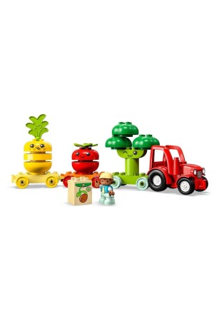 ® DUPLO® Erster Obst-Gemüse-Traktor 10982 – Lernspielzeug-Bauset für die Vorschule (19 Teile) - 3