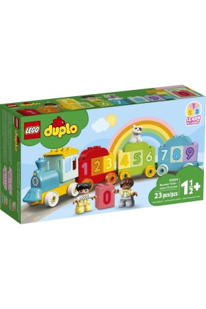 ® DUPLO® First Number Train – Zählen lernen 10954 – Spielzeugbauset für Kleinkinder (23 Teile) RS-L-10954 - 3