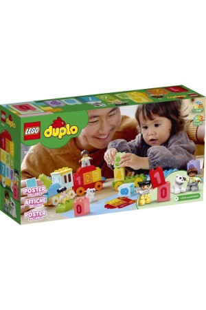 ® DUPLO® First Number Train – Zählen lernen 10954 – Spielzeugbauset für Kleinkinder (23 Teile) RS-L-10954 - 4