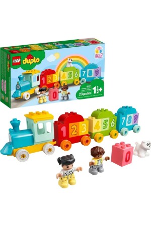 ® DUPLO® First Number Train – Zählen lernen 10954 – Spielzeugbauset für Kleinkinder (23 Teile) RS-L-10954 - 1