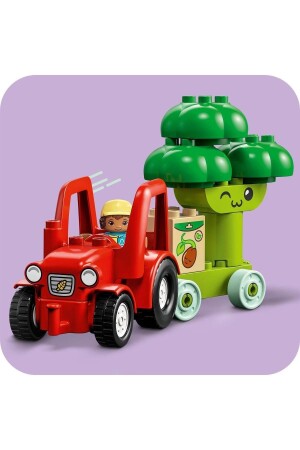 ® DUPLO® İlk Meyve Sebze Traktörü 10982 - Okul Öncesi İçin Eğitici Oyuncak Yapım Seti (19 Parça) - 7