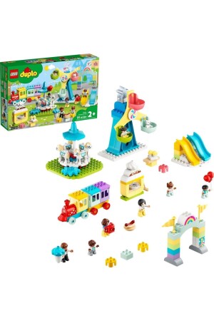 ® Duplo® Kasabası Lunapark 10956 - Çocuklar Için Yaratıcı Oyuncak Yapım Seti (95 Parça) RS-L-10956 - 2