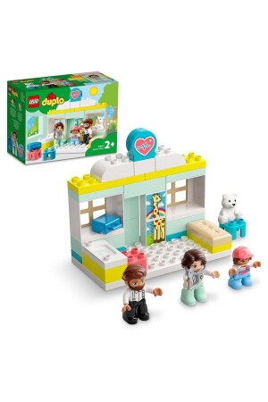 ® DUPLO® Kurtarma Doktor Muayenesi 10968 - Okul Öncesi için Eğitici Oyuncak Yapım Seti(34 Parça) - Lego