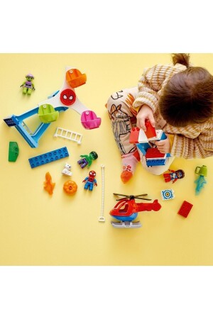 ® DUPLO® Marvel Spider-Man and Friends: Abenteuer im Vergnügungspark 10963 – Bauset (41 Teile) - 10