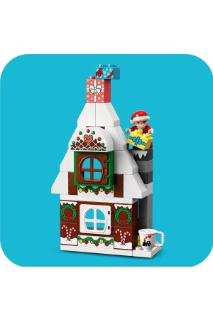 ® DUPLO® Noel Baba’nın Zencefilli Kurabiye Evi 10976 - Okul Öncesi İçin Yapım Seti (50 Parça) RS-L-10976 - 7