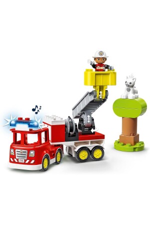 ® DUPLO® Rettungs-Feuerwehrauto 10969 – Spielzeug-Bauset für Kinder ab 2 Jahren (21 Teile) - 9