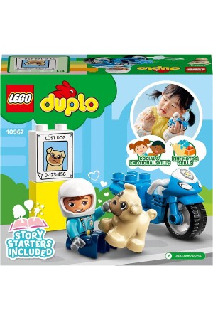 Duplo Rettungs-Polizeimotorrad 10967. - 8