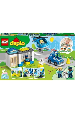 ® DUPLO® Rettungspolizeistation und Hubschrauber 10959 – Kreatives Spielzeug-Bauset (40 Teile) - 5