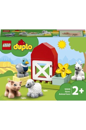 ® DUPLO® Town Farm Animal Care 10949 – Bauernhof-Spielset für Kinder (11 Teile) 5702016888867 - 5