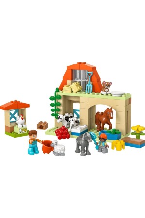 ® DUPLO® Town Tierpflege auf dem Bauernhof 10416 – Bauset für Kinder ab 2 Jahren (74 Teile) - 3