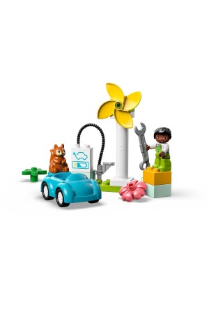 ® DUPLO® Town Wind Turbine 10985 – Bauset für Kinder ab 2 Jahren (16 Teile) - 3